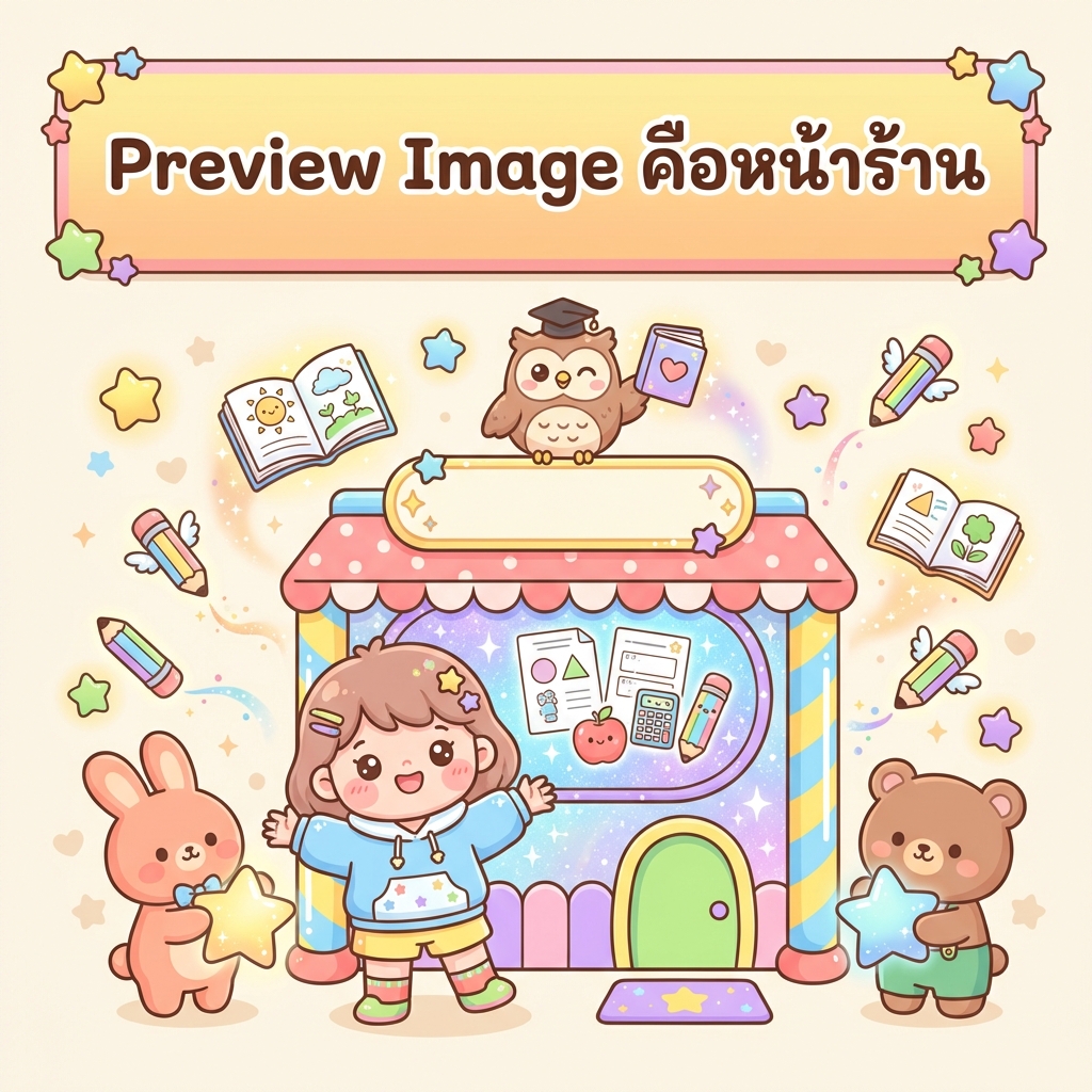Preview Image คือหน้าร้าน
