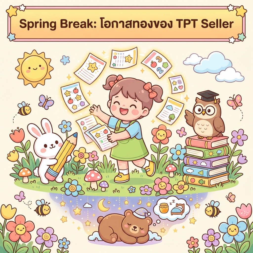 Spring Break: โอกาสทองของ TPT Seller
