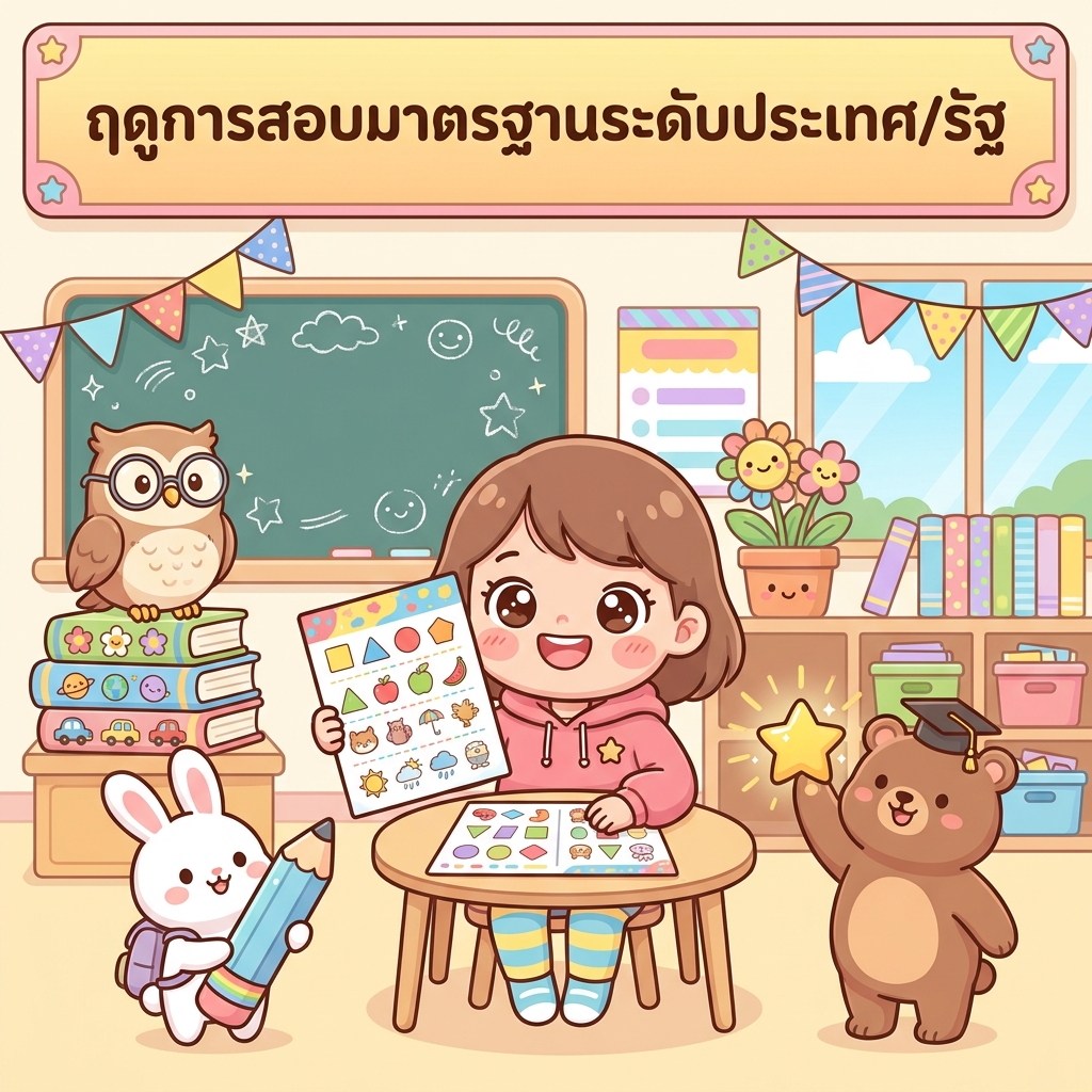 ฤดูการสอบมาตรฐานระดับประเทศ/รัฐ